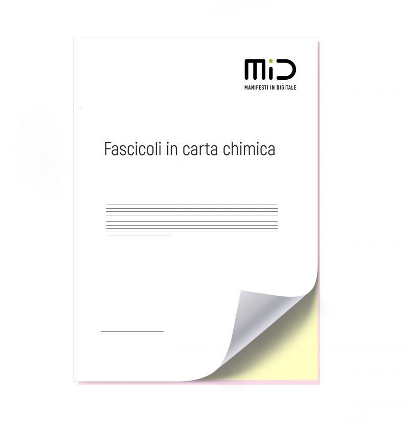 Stampa fascicoli autocopiativi in carta chimica