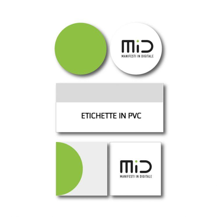 Stampa Etichette PVC - Carta